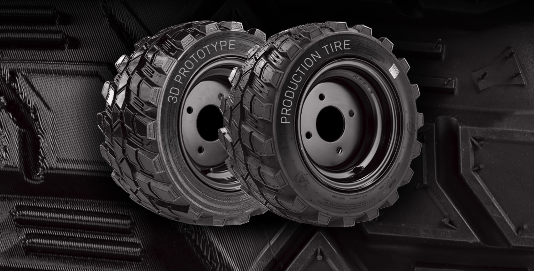 OTR3DLab: full-scale tire and wheel prototypes by 3D printing