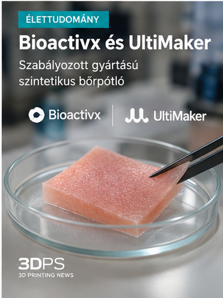 Bioactivx and UltiMaker: 3D Printing in Regulated Skin-Substitute Manufacturing