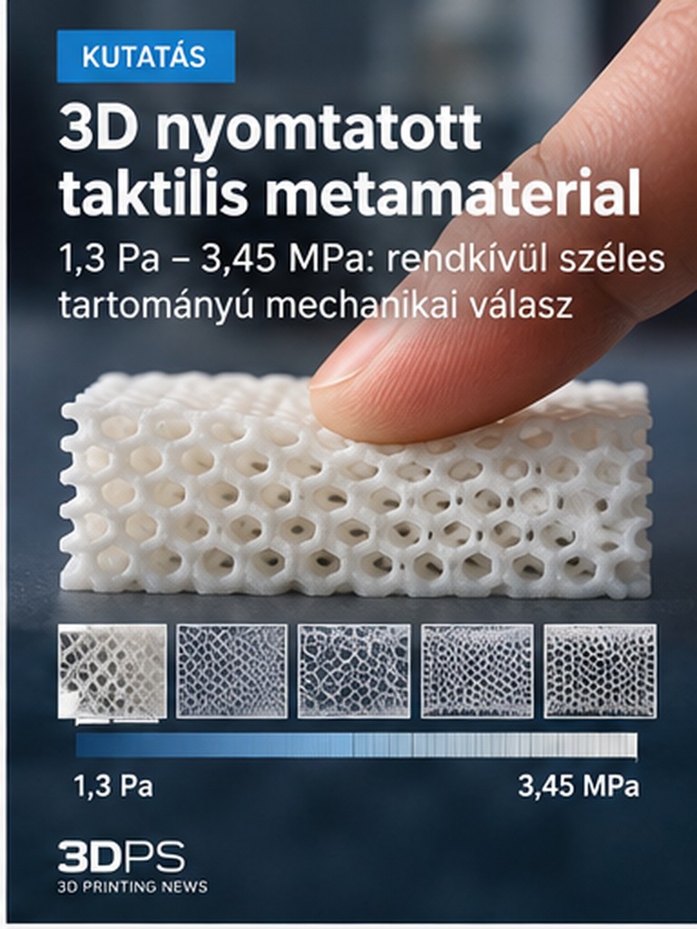 Chinese DLP-Printed Metamaterial with Wide Pressure-Sensing Range