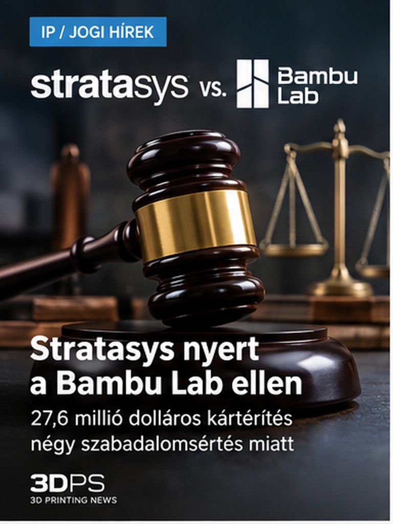 Stratasys–Bambu Lab: $27.6 Million Jury Verdict