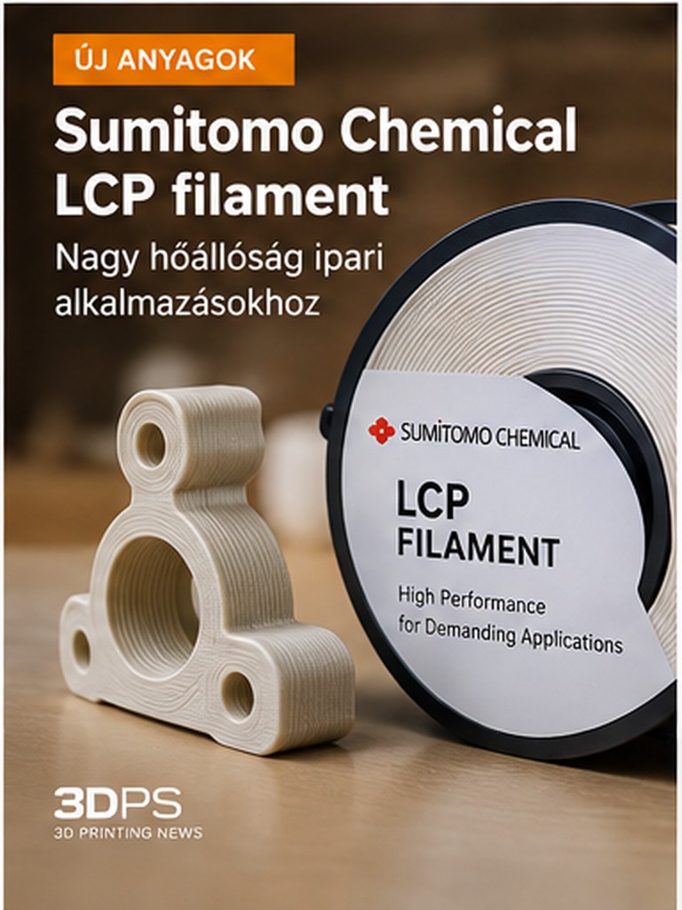 Sumitomo and Gutenberg: LCP Filament for Engineering FFF